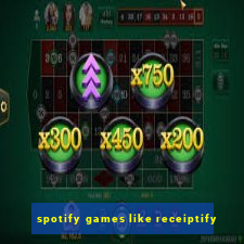 spotify games like receiptify